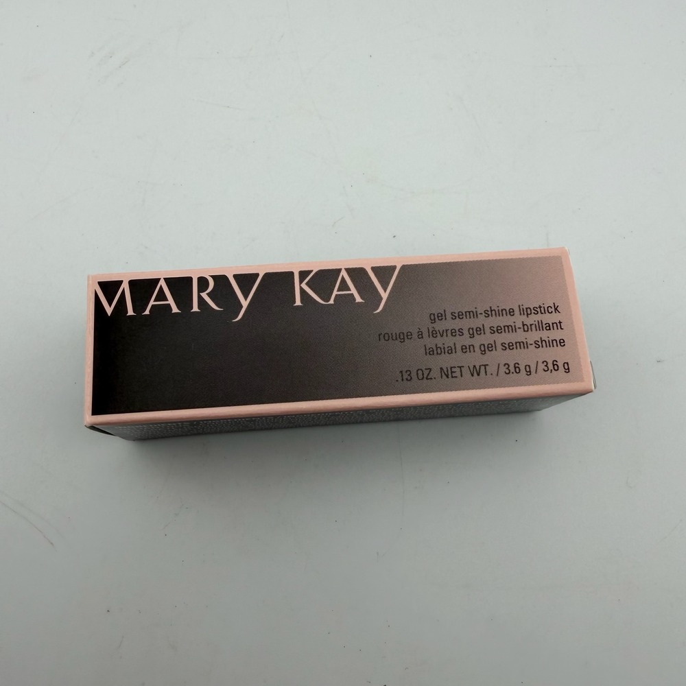 Mary Kay Gel Semi-Shine Lipstick 0.13oz Red Smolder New‎ 094614